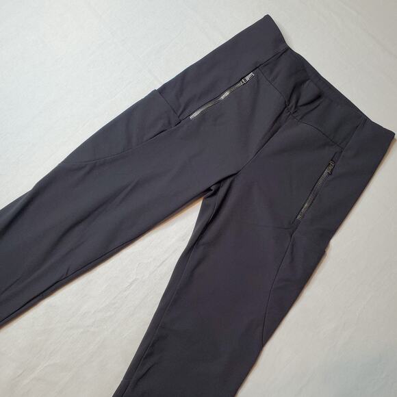 Athleta Women's Size 8 Headlands Hybrid Tights Black 353469 - Picture 1 of 8